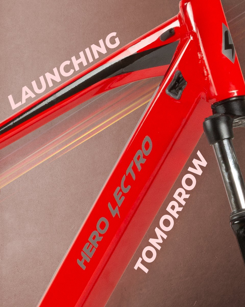 HeroLectro's tweet photo. Another day, another launch! 

Get ready to #RideTheCharge 

#HeroLectro #Hero #CityCommute #CityExploration #eCycles #ebikes #Cycling #ElectricVehicles #FutureOfCommute #RideTheCharge #RideWithPride #WantItFlauntIt #NewModels #NewEBikes #NewECycles https://t.co/B79YjRSabU