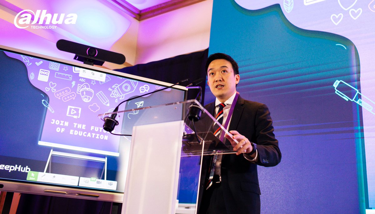 DahuaHQ's tweet photo. Congratulations!🎉 What a successful launch event of the Dahua DeepHub!🥳👨🏫
#dahua #DeepHub #SmartWhiteboard https://t.co/9h0OYXz2LS