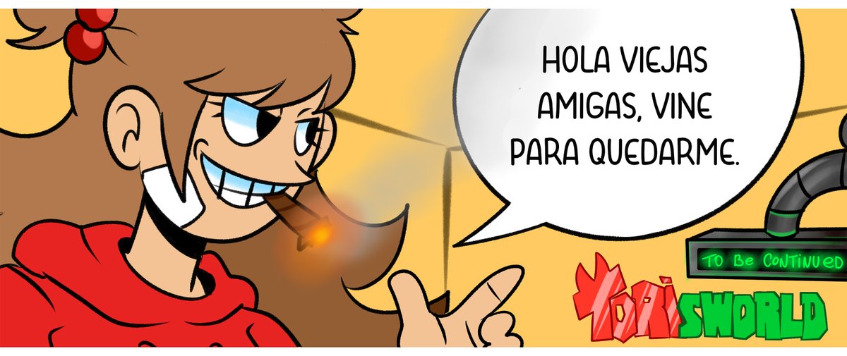 sugarwill12's tweet photo. Parte ( 5/5) - Torisworld Español #eddsworld #ellsworld #tori #ell #tamara #matilda #eddsworldAU #comic #torisworld https://t.co/sTJw2Yaayf