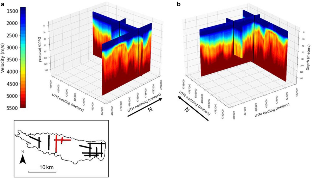 igsoc's tweet photo. New FirstView article on JGLAC! "Application of first arrival seismic tomography in a glaciated basin: implications for paleo-ice stream development" by N J Zaremba, C A Scholz and R Moucha -> https://t.co/LRXSrVEtLA @SyracuseU @ProfMoucha #seismics #calving #icestream https://t.co/wXhQ8v8Gbn