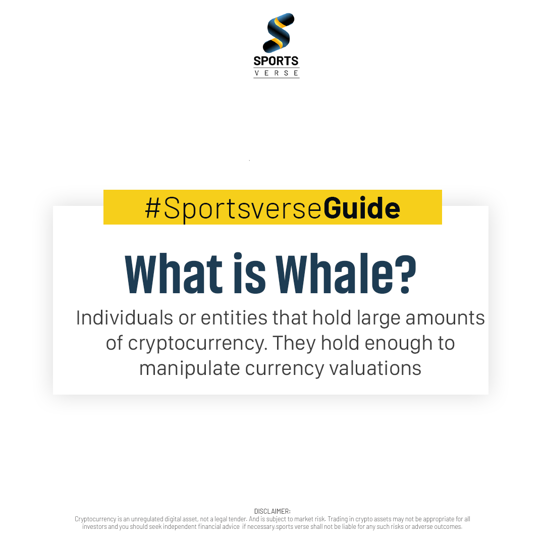sportsverse_'s tweet photo. Whale Games 😉
#SportsverseGuide
Visit https://t.co/eas1GmSsJd to know more!
#sportsverse #cryptotokens #token #watch #trade #earn #cryptocurrencytrading #blockchaingaming #gametokens #gamer #digitalasset #virtualassets #tradelearning #learntrading https://t.co/pMzpKya5UA