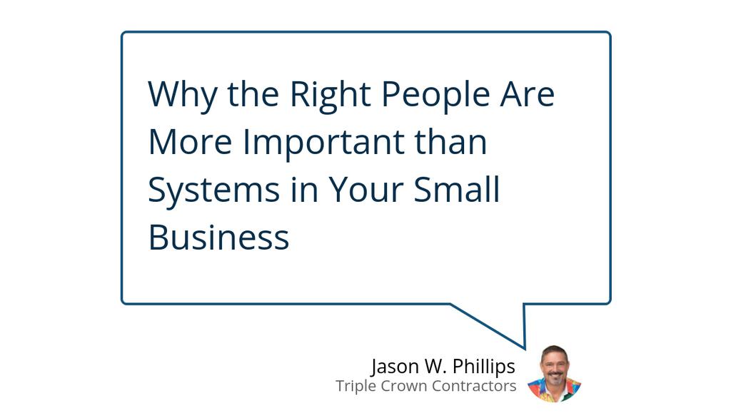 Too many small business owners get stuck in the mindset that they need to create all the systems for their people to run the business.

Read more 👉 lttr.ai/2FLc

#SmallBusinessOwners #Leadership #PositiveCompanyCulture #SmallBusiness #MakesSense