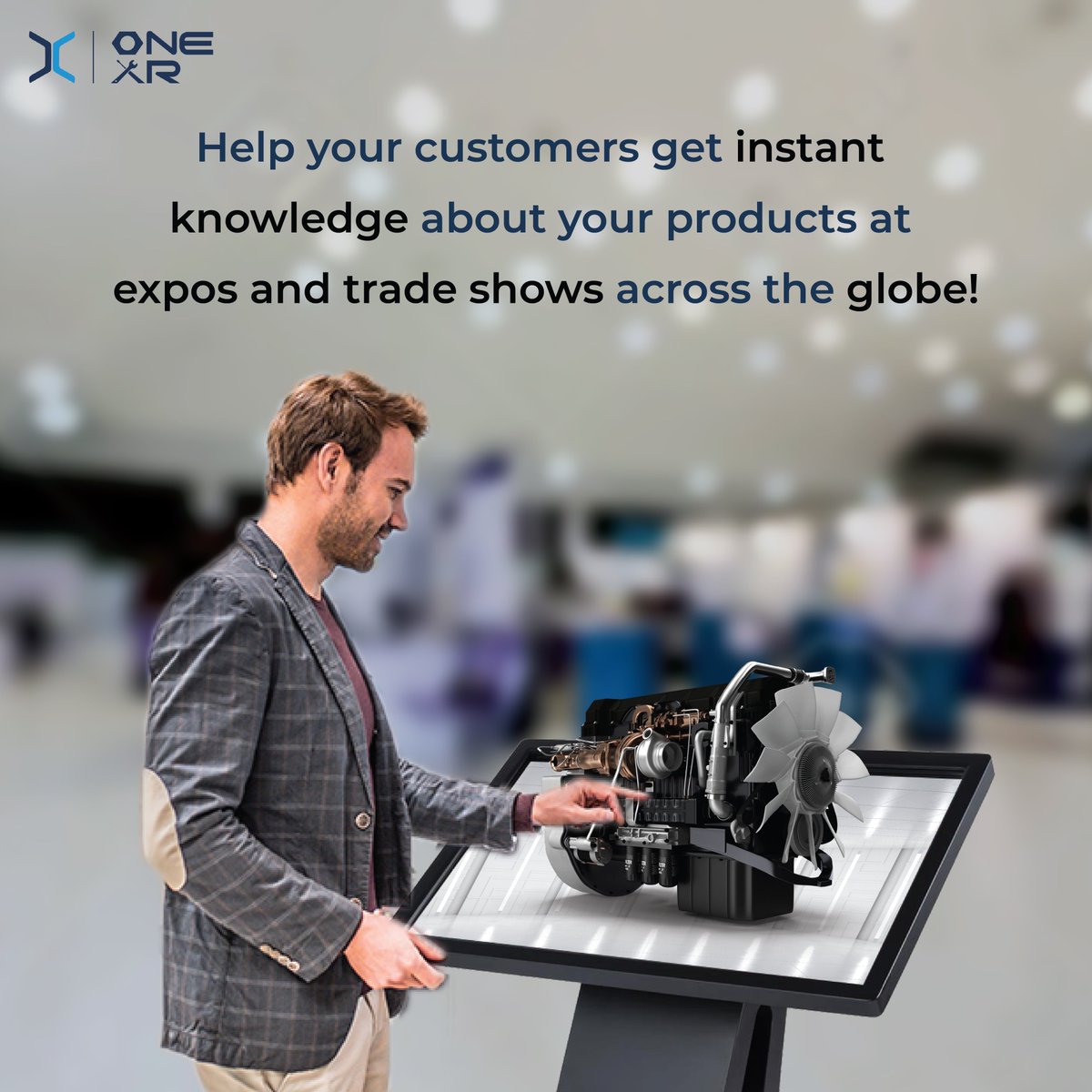 OneXRsolutions's tweet photo. Paying attention to everyone at expos might be tough to manage. 
How can we solve this problem with ease?
We are all aware that self-study has the greatest influence.
Let your kiosk attract more customers by displaying interactive and accurate information at all times. 

#Kiosk https://t.co/4va16oXoqH