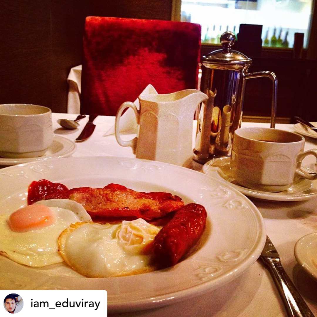 Breakfast is served 🍽️