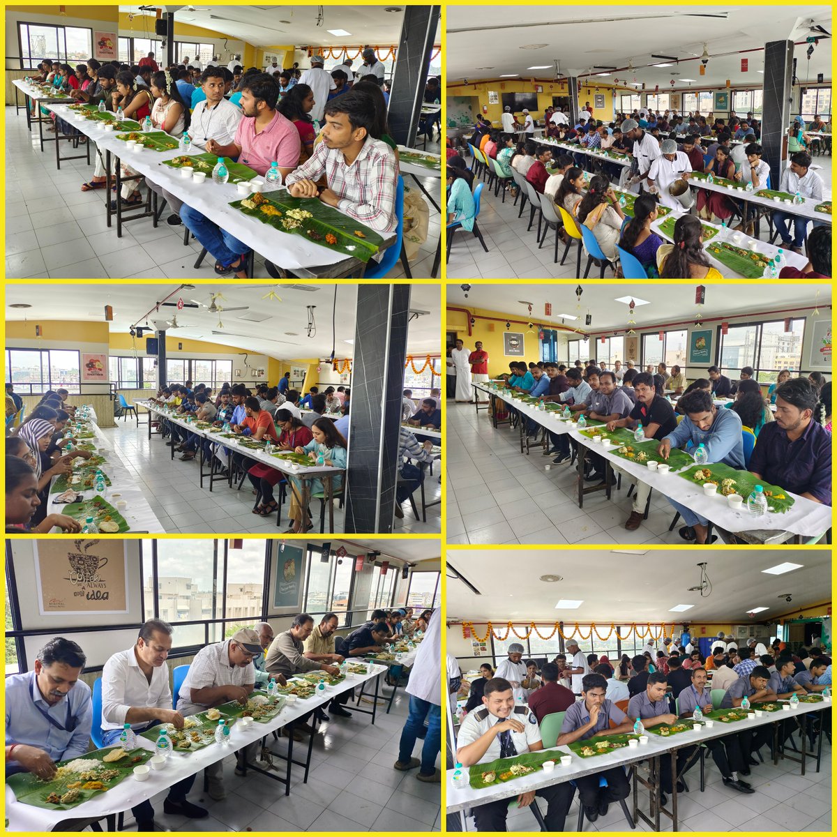 MistralSoln's tweet photo. #Mistralites participated in the Inter-Fraternity #Pookalam competition conducted on Thursday, 15th Sep. 
Our festivities included a dance performance - #Thiruvathirakali accompanied by #Onam #Sadya. Sharing here a few memorable moments of the celebrations.
#MistralSolutions https://t.co/1yavmHaRo2