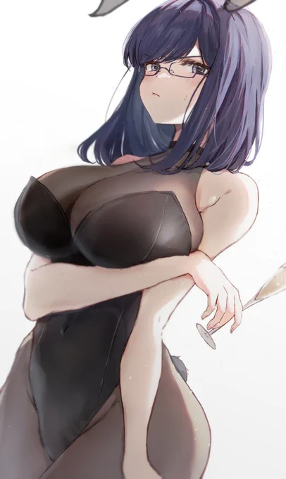 メガネバニーさん 
