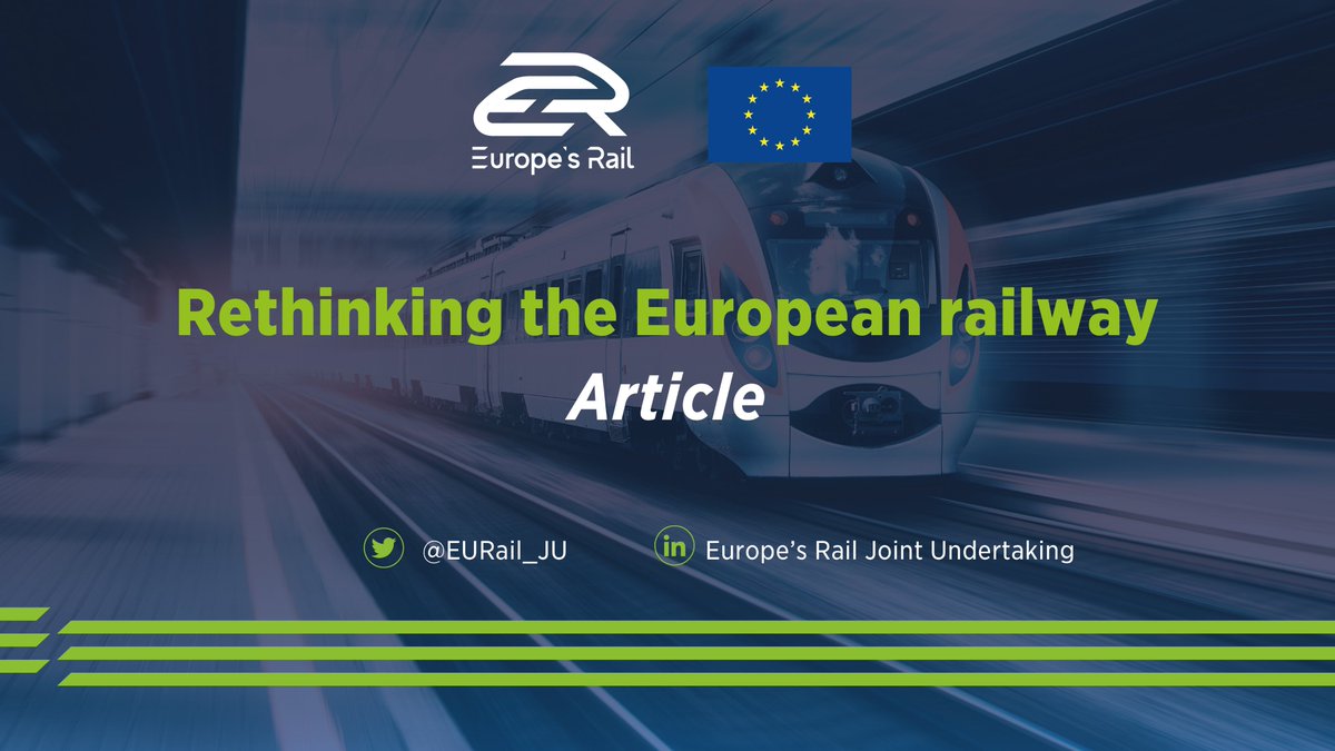 EURail_JU's tweet photo. Our ED @carlusbo explains the importance of the #SystemPillar to the overall success of #EU_Rail in an interview with @railjournal.
The #SystemPilar will provide resources & sector input to achieve a major transformation of the 🇪🇺 #rail system.
🔗 https://t.co/3GMKnzXLQF https://t.co/rycAAcaf3Z