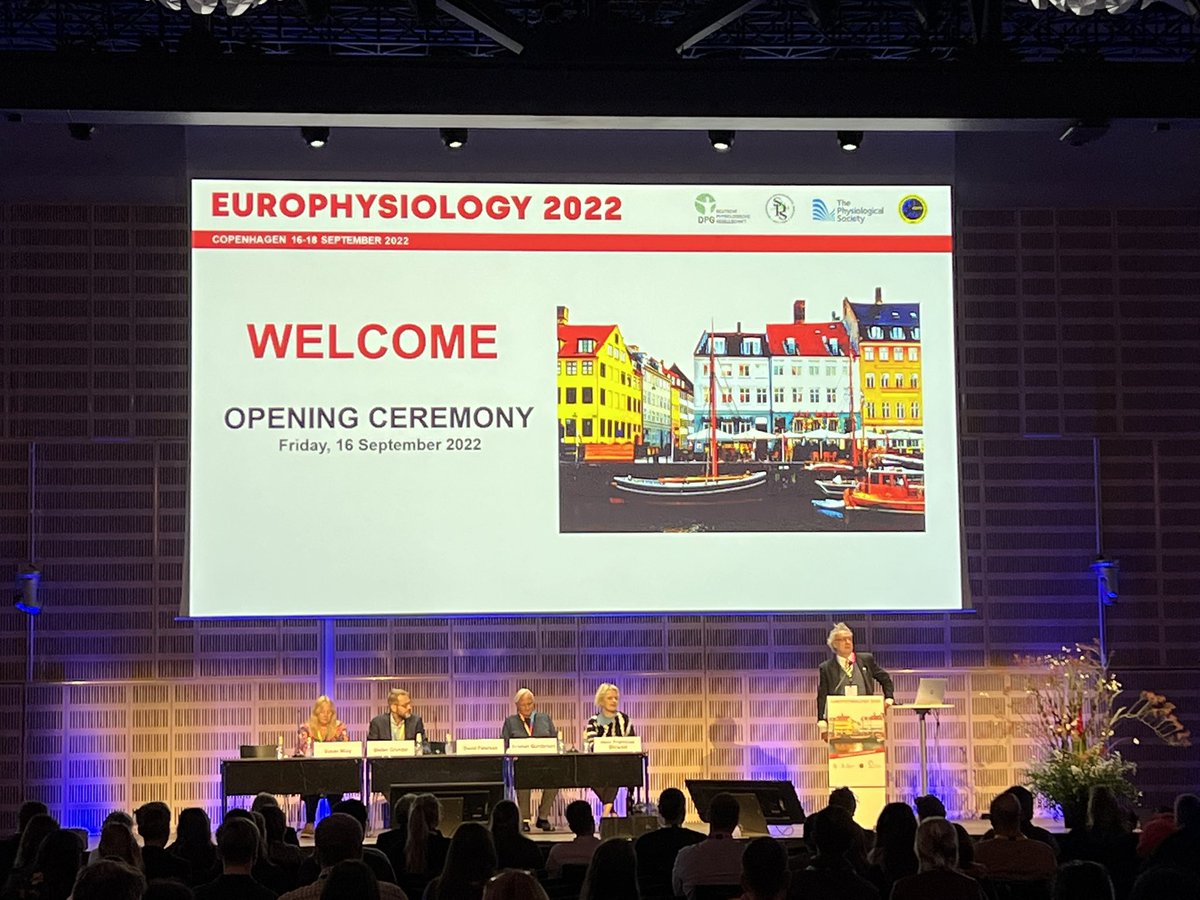 The Physiological Society (@thephysoc) on Twitter photo “We are delighted to be here in Copenhagen” says <a href="/ThePhySoc/">The Physiological Society</a> President David Paterson during the opening ceremony for #Europhysiology2022 “We are delighted to be here in Copenhagen” says <a href="/ThePhySoc/">The Physiological Society</a> President David Paterson during the opening ceremony for #Europhysiology2022