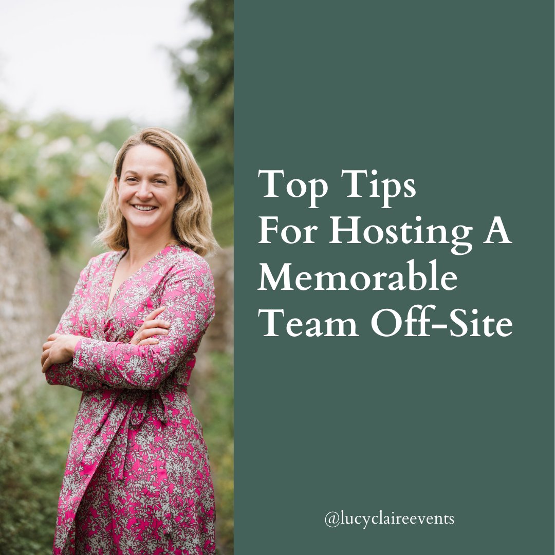 There is a definite upsurge in people wanting to host off-site experiences for their teams, whether that be a strategy day, a team building day, an activity day or a mixture of all. My latest blog  shares my top tips for hosting a team off-site:
lucyclaireevents.com/2022/09/14/tip…