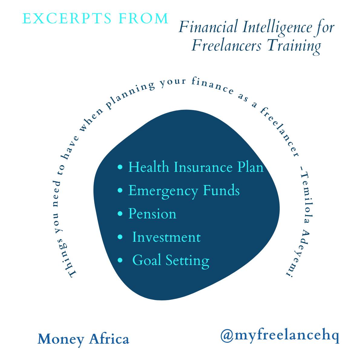 myfreelancehq's tweet photo. Friday.
Caption:
Excerpts from our last training on Financial Intelligence for Freelancers.
It was super AMAZING!๐๐ค
Thank you @moneyafrica and @gbengaadebiyi for the outpour of knowledge.
#fridayweekend #freelancers #superexcited #excerpts #myfreelancehq https://t.co/f1Oc2xrZ8Y