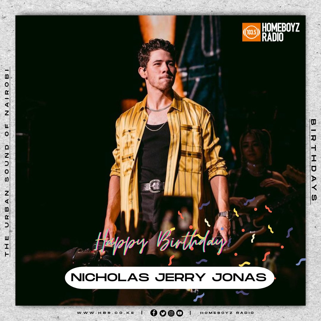 Nick Jonas turns 30 today Happy Birthday to him  