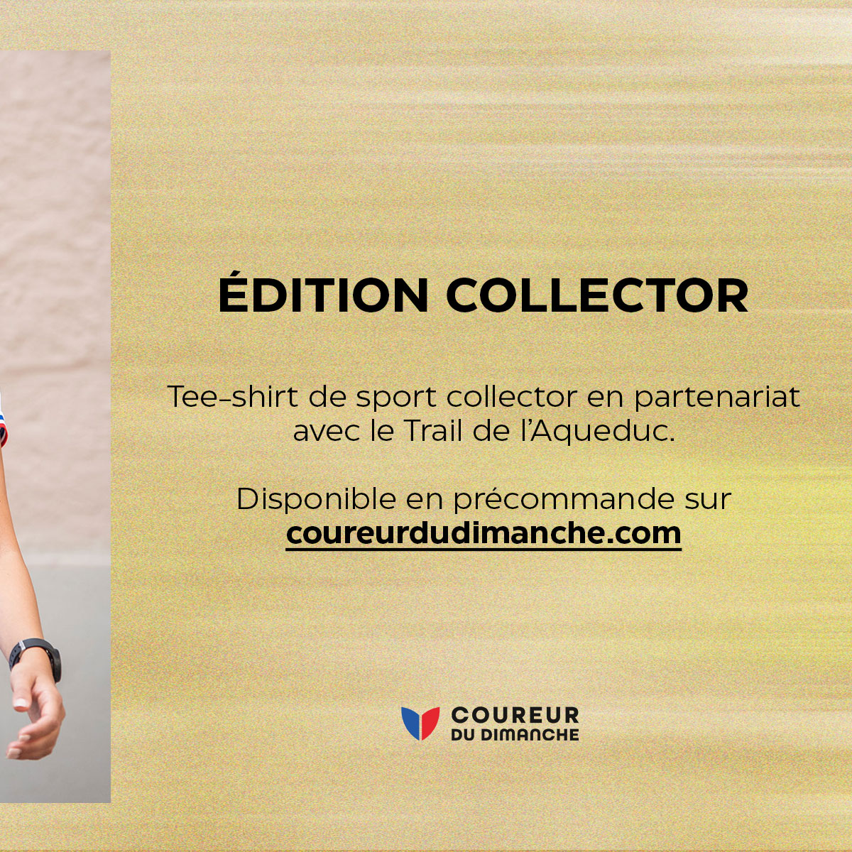 CoureurDimanche's tweet photo. CDD devient partenaire officiel du Trail de l'Aqueduc qui aura les 15 et 16 octobre prochains. À cette occasion, CDD équipera tous les participants d'1 bandeau collector. 
1 tee-shirt collector est aussi proposé en précommande dès maintenant sur le site 👉 https://t.co/szythwB4db https://t.co/gakfZm63wL