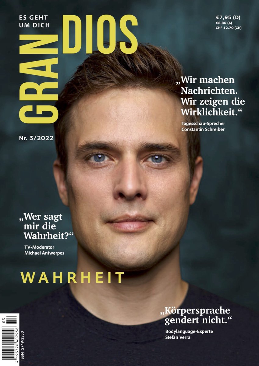 In den nächsten Tagen geht die inzwischen 3. Ausgabe des #GRANDIOS-Magazins an den Kiosk. Respekt vor diesem leidenschaftlichen und professionellen Projekt der #Glaubenskommunikation! Das Magazin gibts auch online grandios.online/ausgabe-03-22-… @GrandiosOnline <a href="/t_liminski/">Tobias Liminski</a>