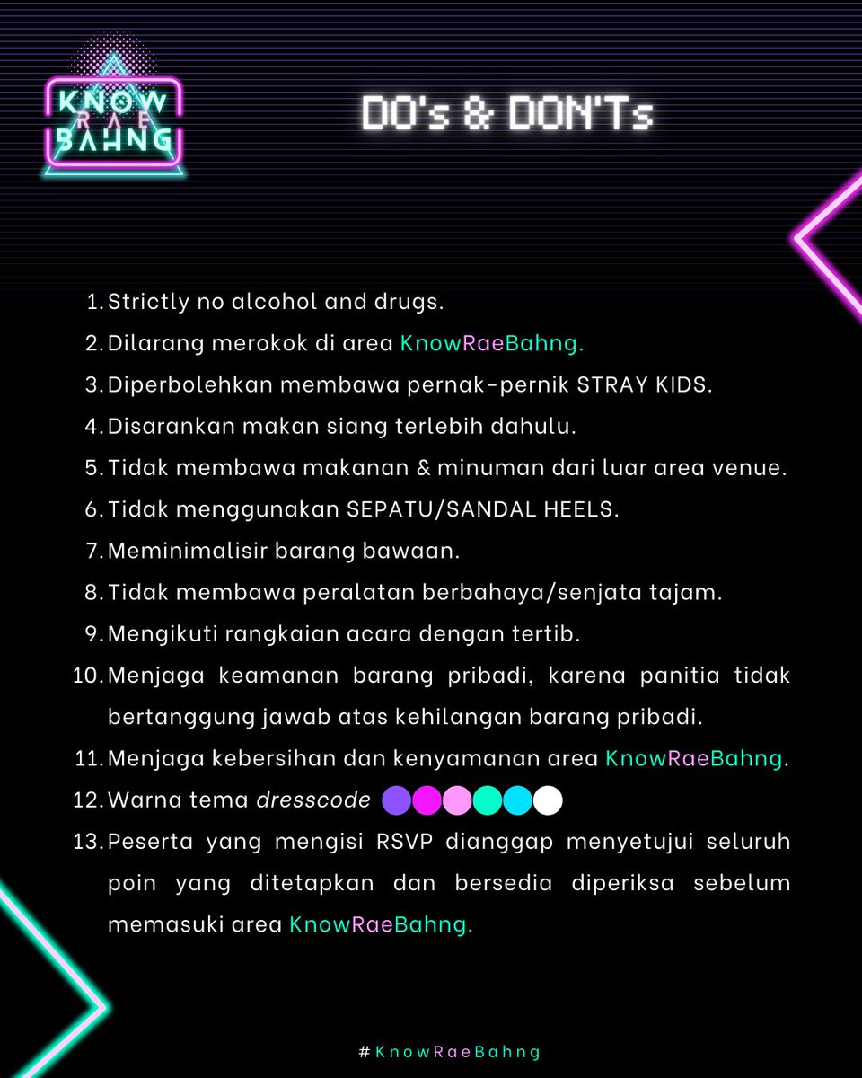 SKZevent_JKT's tweet photo. 【ＫＮＯＷＲＡＥＢＡＨＮＧ】
for @Stray_Kids Bang Chan &amp; Lee Know Birthday Event

📆 22 October 2022
📍 Ko+labora Flexispaces, JakBar
⏰ 1PM-end

📮Please re-read the info
📮open regist 25th Sept only at @SKZevent_JKT

Let's have fun together!

#KnowRaeBahng #Bangchan #LeeKnow https://t.co/In5lcbByBz