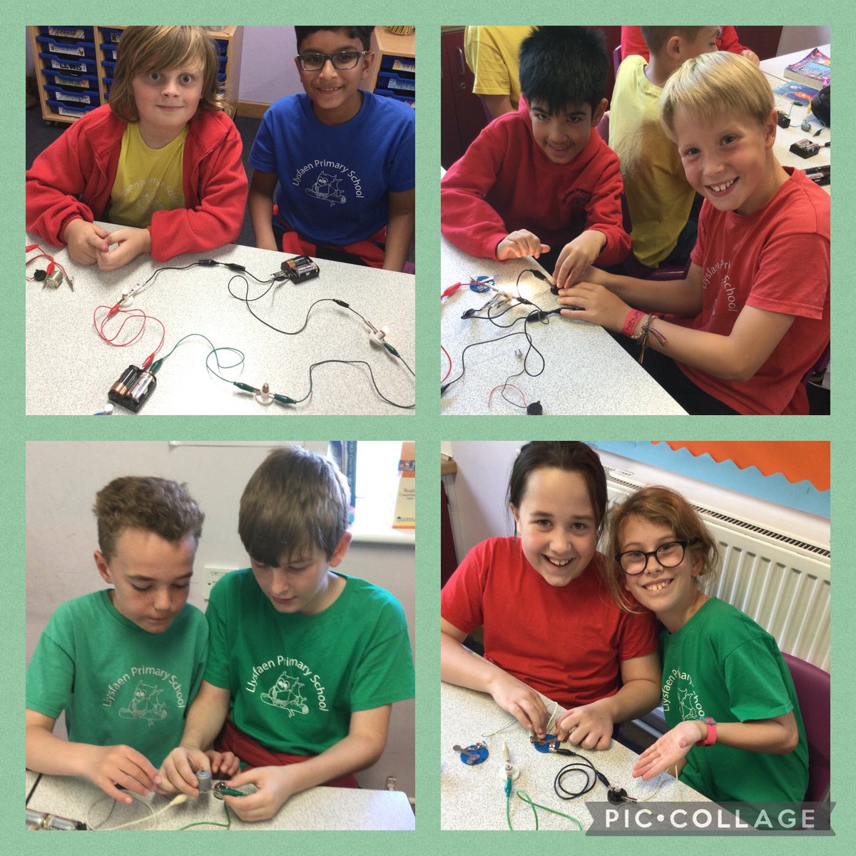 Llysfaen2023's tweet image. #6CP Enjoying applying their knowledge and skills to create a variety of electric circuits. #ST #ECC