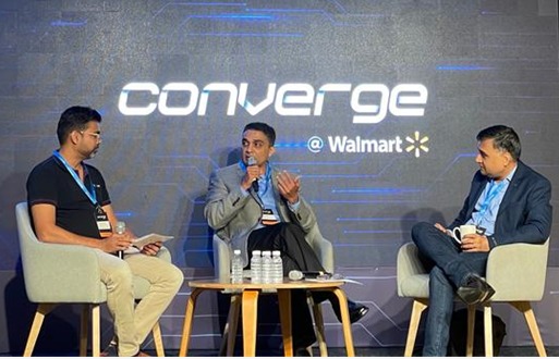 Speaking at #ConvergeAtWalmart2022 by <a href="/Walmarttech/">Walmart Global Tech</a>, <a href="/gurubhat/">Guru</a>, Vice President, Customer Success Platform, <a href="/PayPalIN/">PayPal India 🇮🇳</a>, talks about how QR codes have become just as visible as face masks, thanks to the rampant digitization of financial services and payments in particular