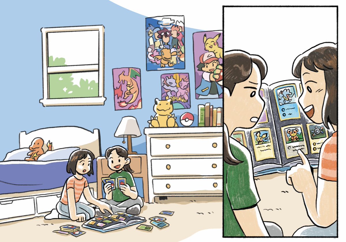 cynthiaycheng's tweet image. trying something new with my comic colors…!