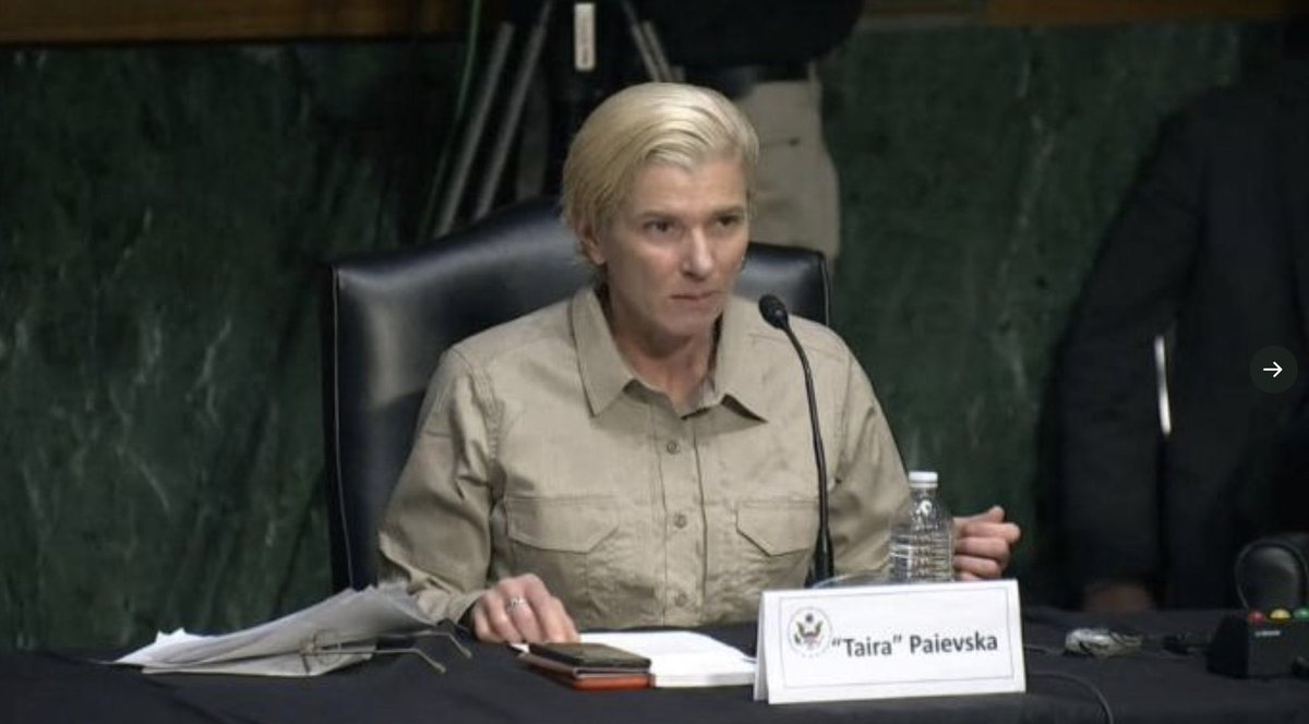 Testimony of Ukrainian volunteer medic,  Taira Paievska before the US Congress on what she witnessed in Mariupol when she was captured by Russian forces. The last line is haunting.