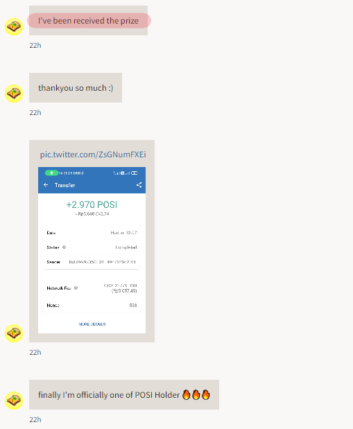 GinnyPosition's tweet photo. After distributing rewards to the 3 Cake contest winners, we discovered that one of them was a fake😰
Check the information thoroughly! We've re-awarded the prize to the correct winner.
Indeed, our holders' benefit is always the main priority!!! https://t.co/2OkkQvllM3
