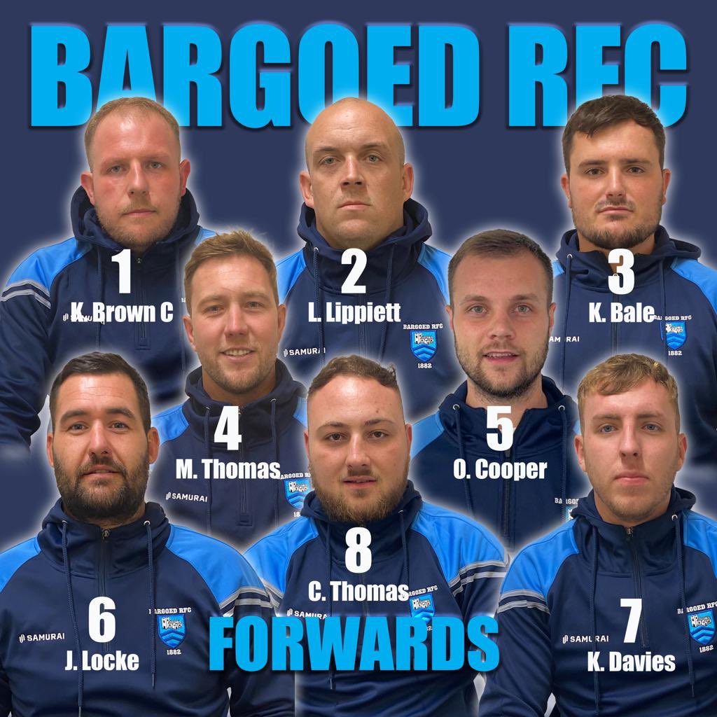 Bargoedrfc's tweet photo. Tomorrows team v @Narberth_RFC away has been announced💪🏽💪🏽 #supporttheboys https://t.co/fBJxrJlnnd