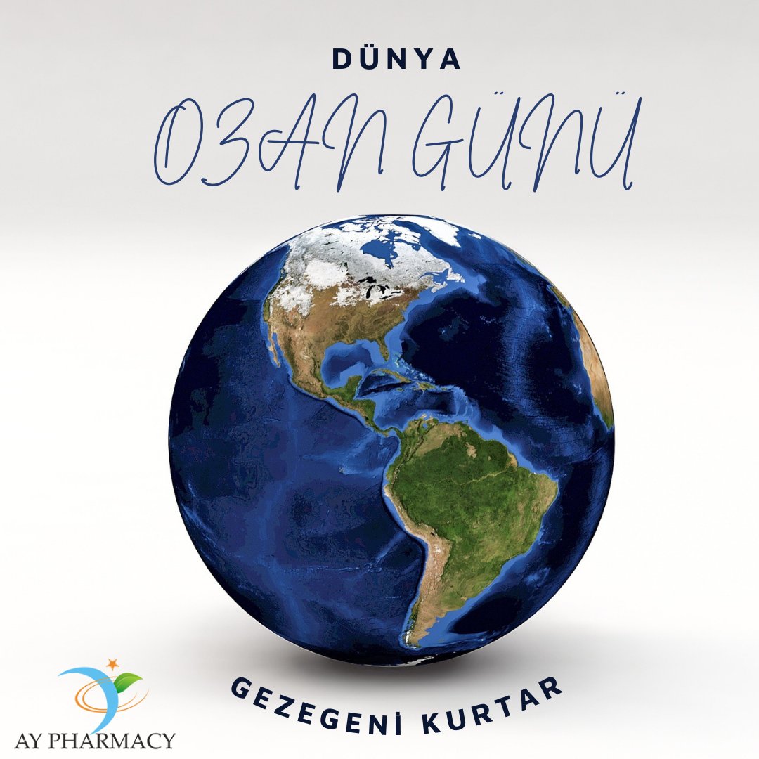 Küresel ısınmanın tüm etkilerini yaşadığımız bugünlerde dünyaya sahip çıkmamız gerektiğini hatırlamalıyız.

Doğal tarımla yeşili besleyerek Ozon’u koruyalım. Yeşil Ozon’u korur!

16 Eylül Uluslararası Ozon Tabakası Koruma Günü Kutlu Olsun.

#yeşilozonukorur
#ozon 
#gezegenikurtar