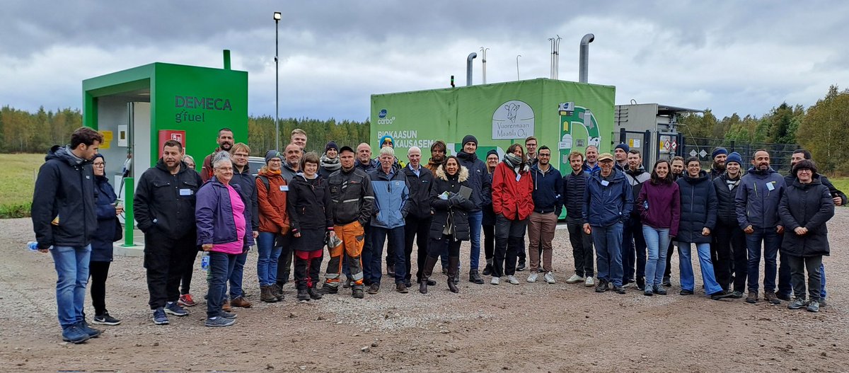 COOPID_eu's tweet photo. By celebrating the second day of the #COOPIDshowcaseFINLAND, the project ended its showcasing stage. 11 success stories on #bioeconomy were visited during the last months. Thanks to @ProAgriaOulu for the organization and to @Valio_Ltd for hosting the showcase. https://t.co/qhLYEFDc4e