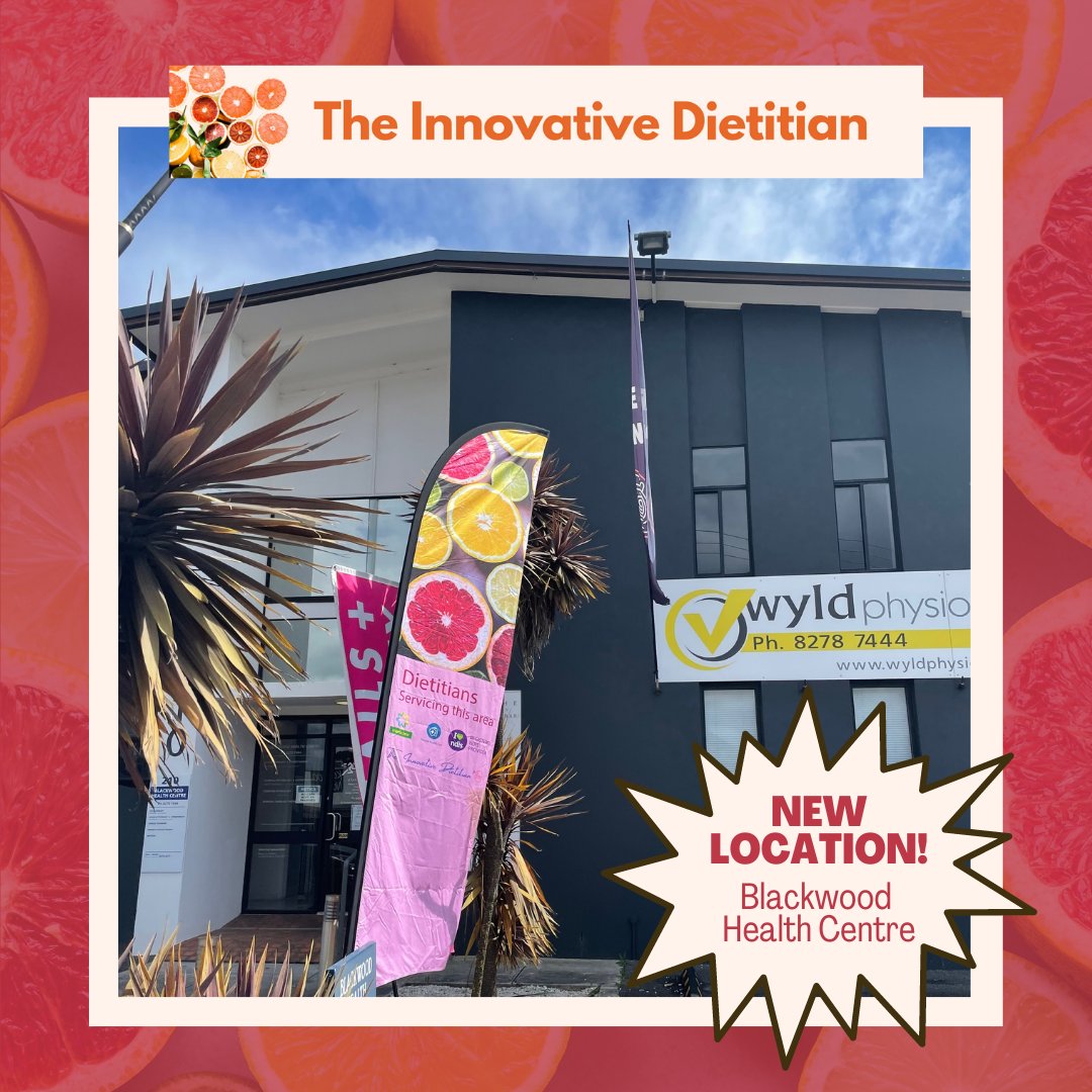 InnovDiet's tweet photo. 🚨NEW LOCATION ALERT 🚨
You can now find us at 210 Main Road, Blackwood within the Blackwood Health Centre!

We take Medicare, private and NDIS clients!

Give us a call on 8366 6583 or email us at hello@tidsa.com.au to book in an appointment! https://t.co/sOrkqUxL1n