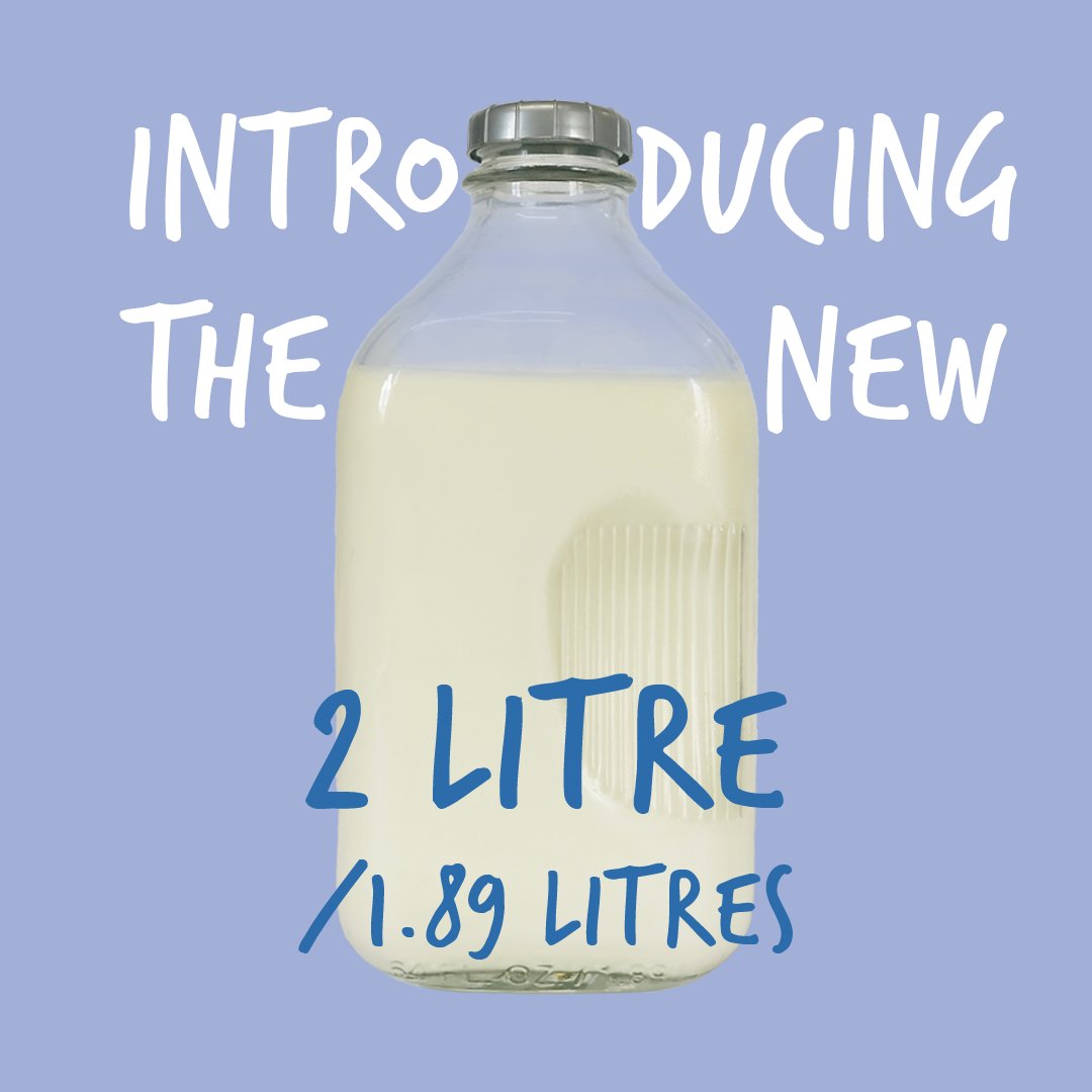 Our 2 litre bottles are now available to order! For more information and to place an order call the office on 01282 683900 or email sales@seaways-services.com
#2litremilkbottle #milkbottles #gogreengoglass #glassprinting #screenprinting #seawaysservices #familybusiness