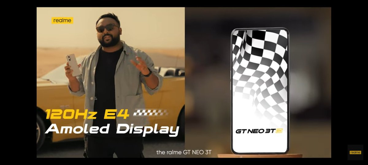 another_aditya's tweet photo. The #realmeGTNeo3T comes with 120Hz E4 Amoled Display
#NEOSpeedAwakens https://t.co/iTOf6g37DN