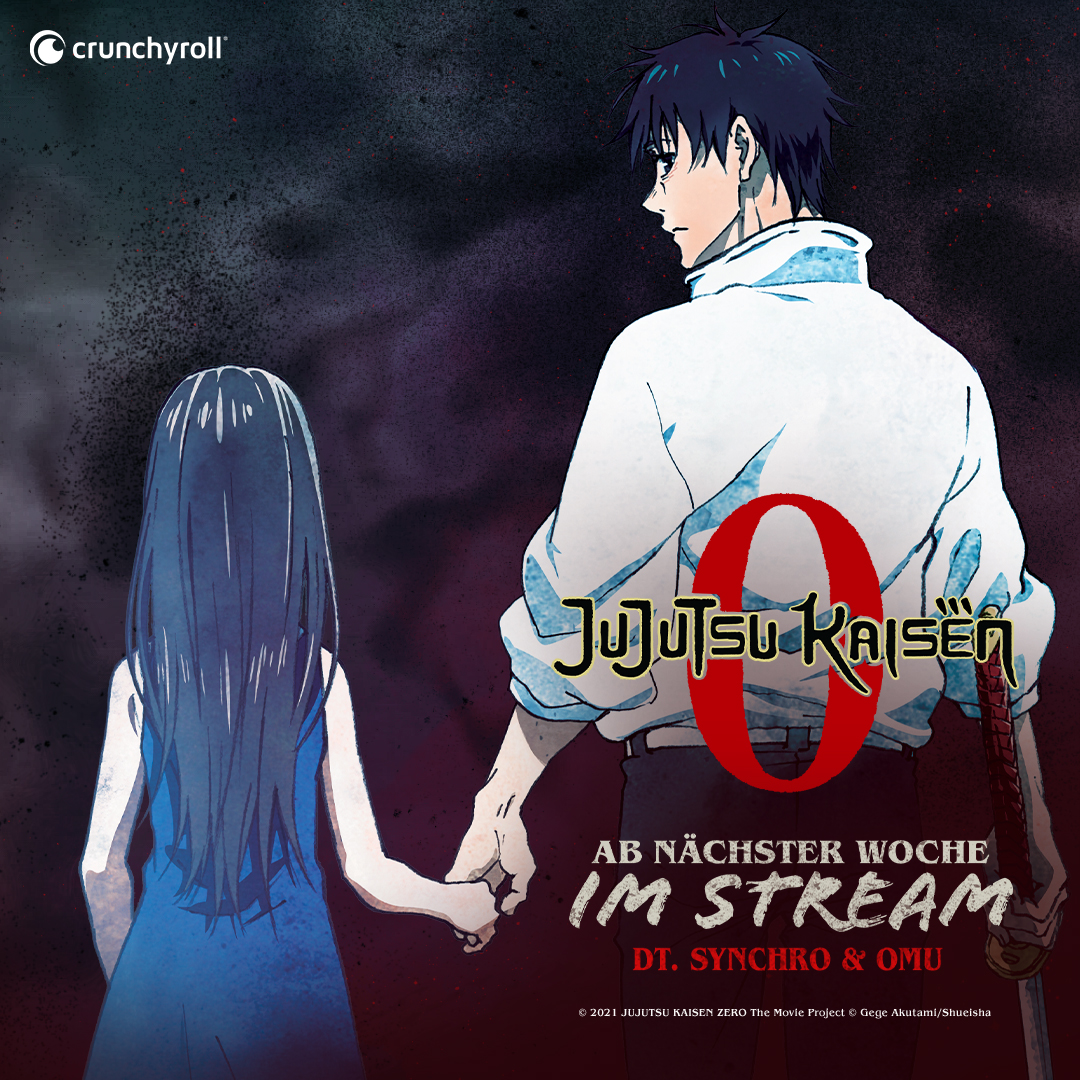 Nächste Woche ist es soweit👀

Am 21. September erscheint JUJUTSU KAISEN 0 bei uns im Stream✨
