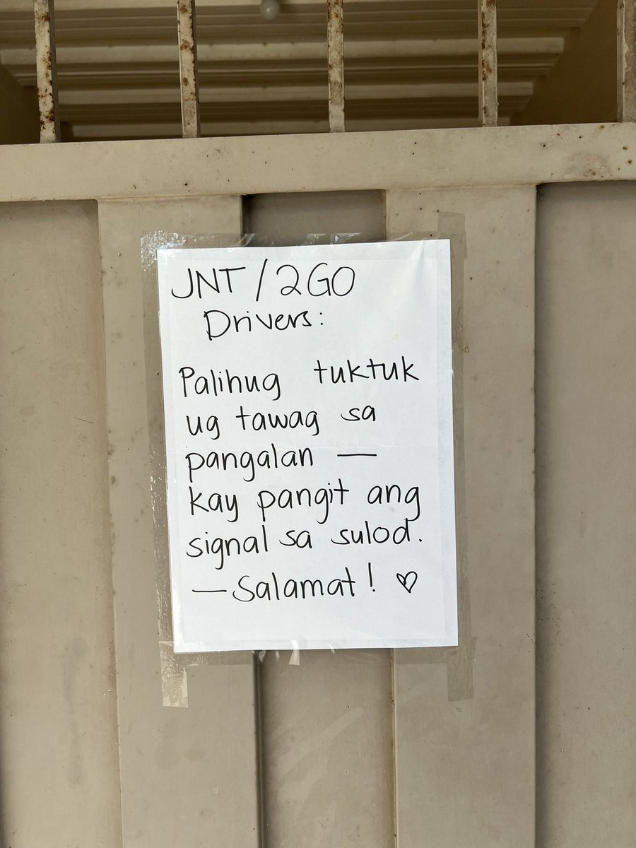 hahaha ngano bitaw walay signal sa globebor smart among apartment?