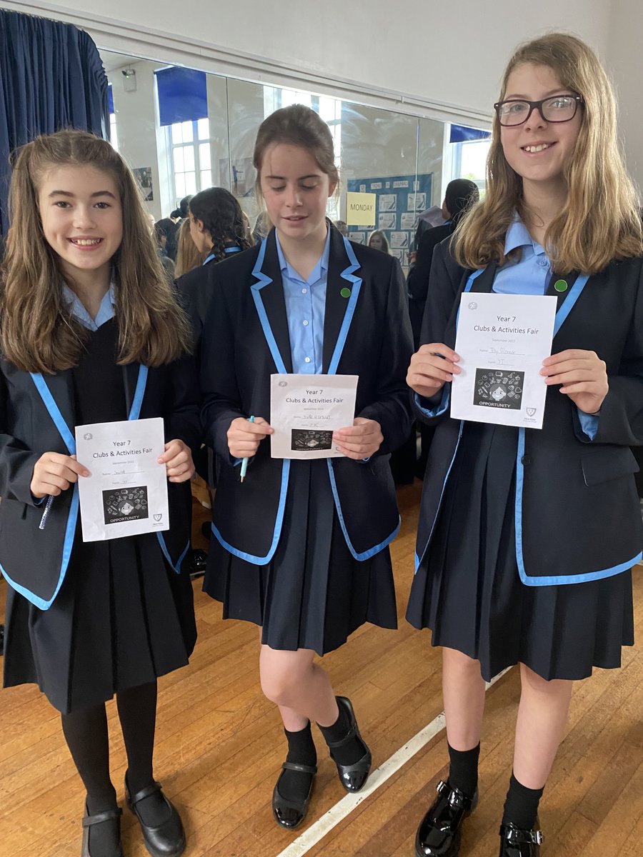 This week #WKGSY7 &amp; #WKGSY8 pupils attended a clubs fair to learn more about all of the clubs and activities on offer this term from older students. They also signed up for clubs/activities they would like to take part in. #WKGSCommunity