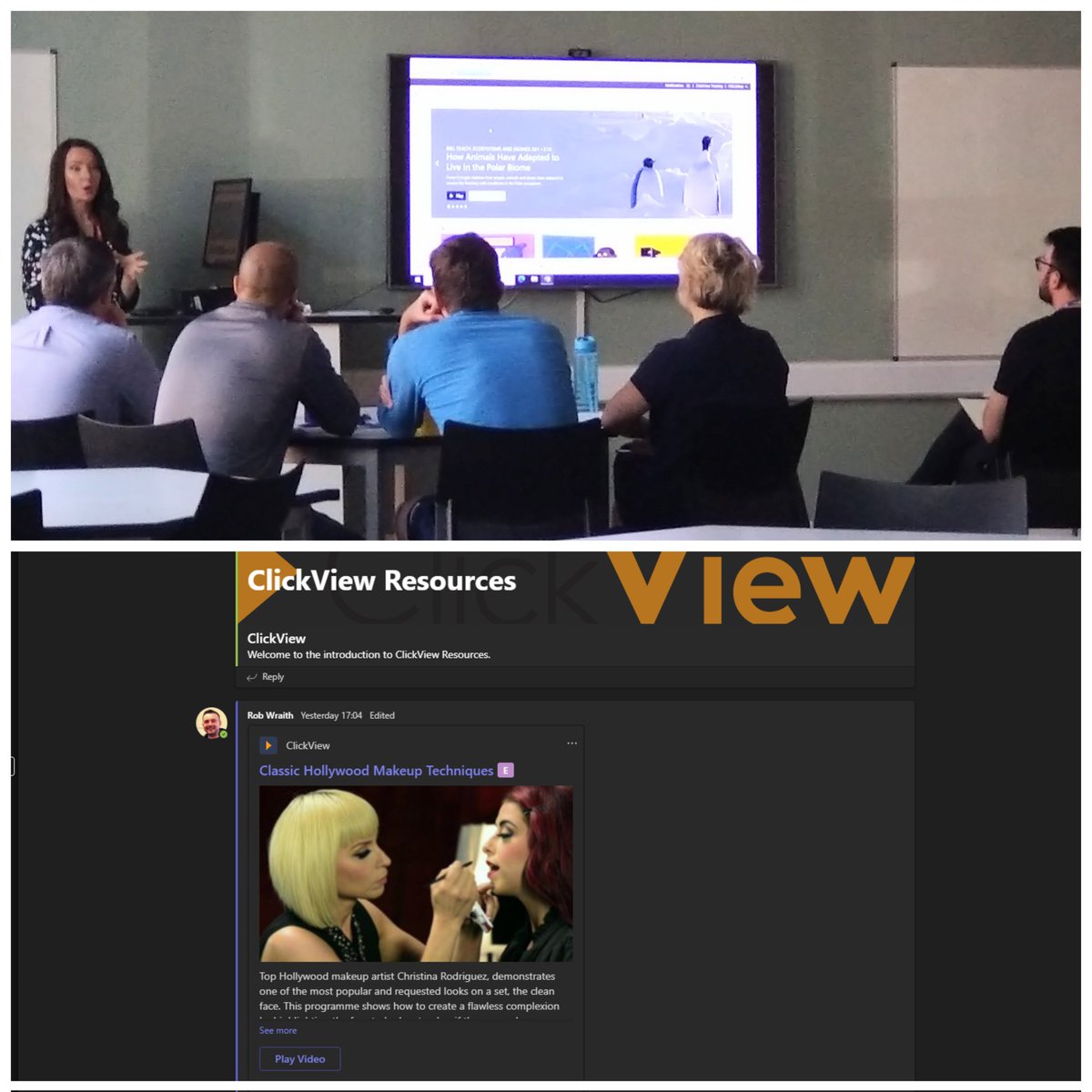 Thank you @ClickViewTammy for running three sessions this week at @CarlisleCollege - @NCG_Official on @ClickViewUK. Great sessions including how we embed the resources in Microsoft Teams to improve the learning experience. Great reception and feedback from colleagues. #MIEExpert