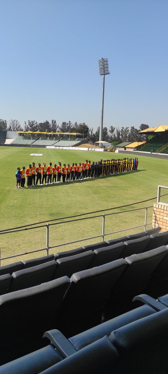 Ghana and Mozambique battle it it out on Day2 of the #AfricaCup. Now live on <a href="/SuperSportTV/">SuperSport 🏆</a> C208. Come to Willowmoore Park, Benoni for some great African cricket.