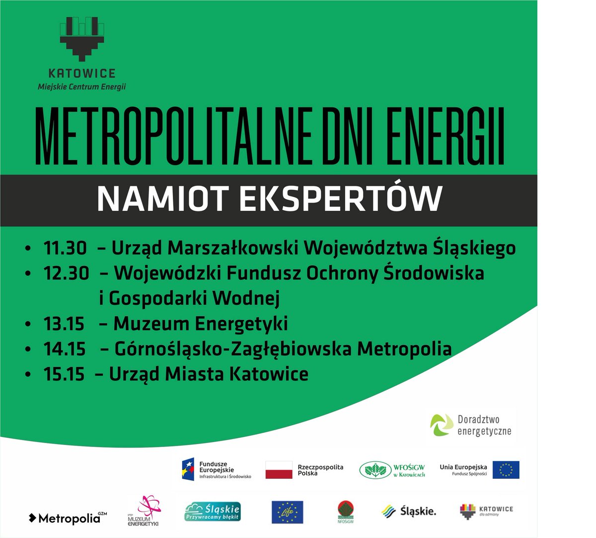 CopBielsko's tweet photo. Fundacja Ekologiczna ARKA będzie obecna na Metropolitalnych Dniach Energii.
#ŚląskiePrzywracamyBłękit #SilesiaBlueSkyRestored #programLIFE #programochronypowietrza, #LIFEprogramme, #LIFEproject #CleanAirEU #WojewództwoŚlaskie #Śląskie #CEEB #Weźniesmoguj #Weźoddychaj https://t.co/51jGCUxdmT
