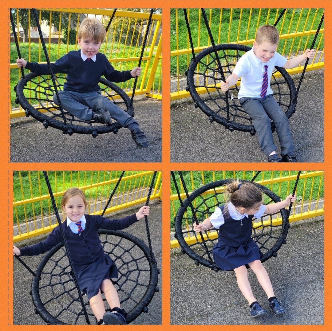 MorayPrimary1's tweet photo. The children were so excited that we managed to successfully hang up the swing. They took turns and helped push their friends. Some children wanted to stand up in the swing too! @MorayPS #Swing #FunOutdoors #RiskyPlay #BuildingResilence #TurnTaking #HelpingEachOther π https://t.co/YE7BucFYD7