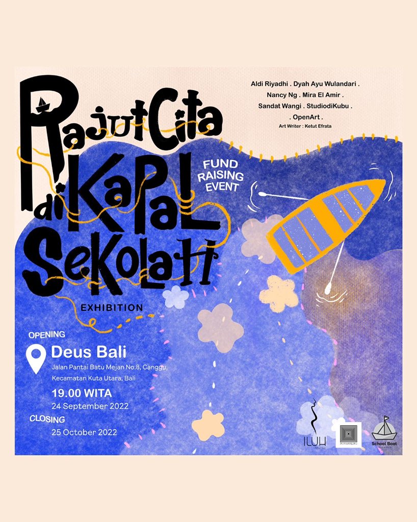 WeAreOpenArt's tweet photo. Our portraits will be exhibited for the first time at a fundraising event next weekend in Bali. Come see our work live and support the cause if you’re in town! https://t.co/cqSUtyXCA3