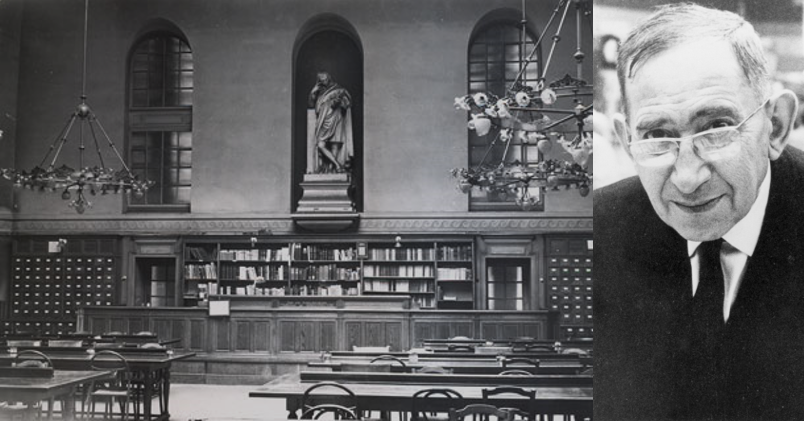 Schulerthom's tweet photo. Avec le début de l'exposition #FaceAuNazisme à @BNUStrasbourg, une pensée pour Serge Fischer, bibliothécaire résistant et déporté, à qui nous avons consacré un article @Wikipedia_fr avec nos collègues des BU de Clermont-Ferrand.
@uca_bu @belett @MadeHub
➡️https://t.co/dmnDNrvB7Y https://t.co/mpHhscStrB