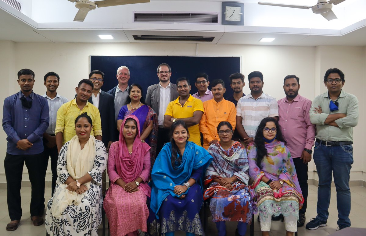 FESinAsia's tweet photo. Successful start of the 6th #AcademyOfWork in Bangladesh: Our local office, together with #BILS and @Giz_gmbh opened the 2-month residential programme for young trade unionists. We wish all of them best of luck during this intense training! | #FESBangladesh https://t.co/uylKGu6gHt