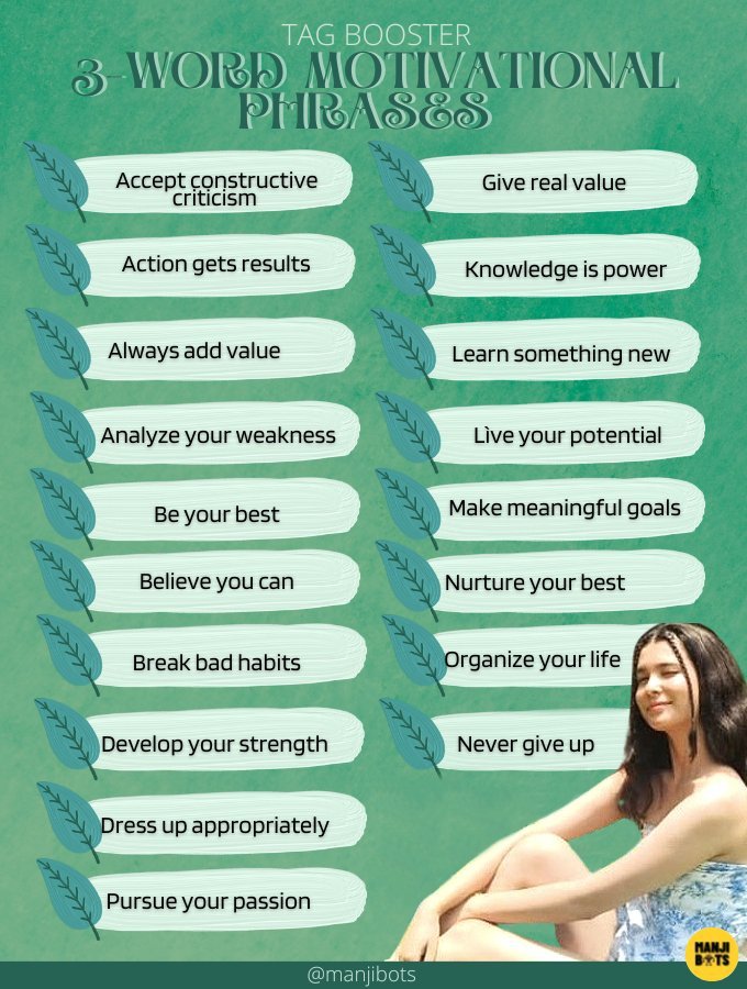 Sunshines! Would you mind sharing along the following motivational phrases to motivate someone else?

Let the domino effect cascade! 

D-8 ASAPiegaling ANJI
ANJIxBRENT OnBNK LVLUP 
#AnjiSalvacion <a href="/anjisalvacion/">anji</a>