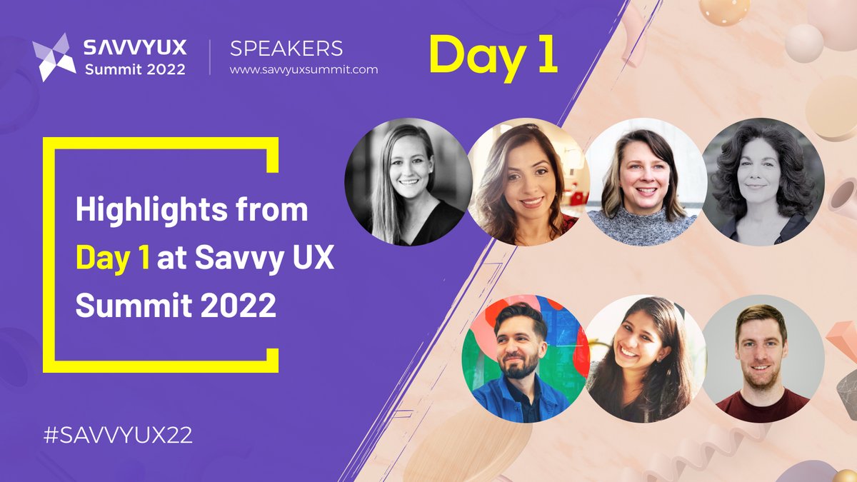 Savvy UX Summit tweet media