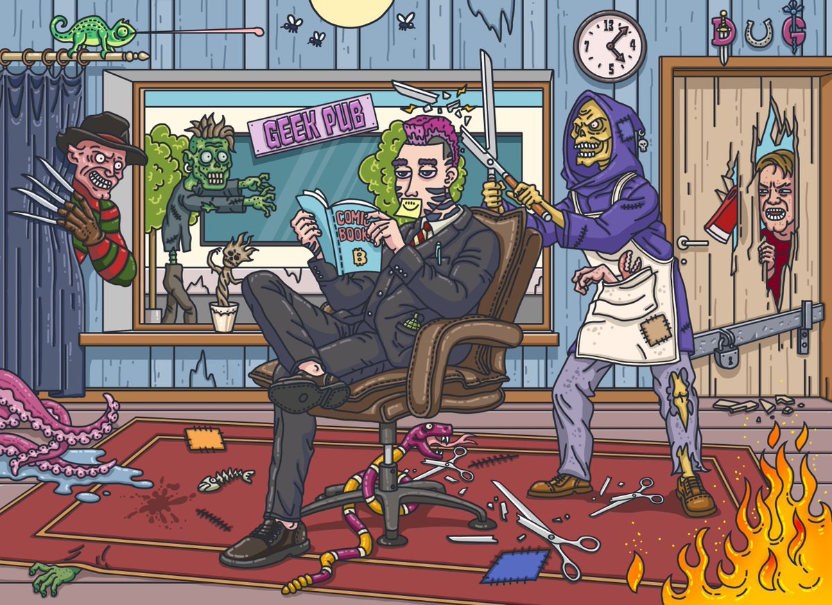 KaijuFrenz 🤝 DegenGeeks 

Collab giveaway with @DegenGeeksNFT

To enter: 
1. Follow <a href="/KaijuFrenz/">KaijuFrenz</a> &amp; @DegenGeeksNFT
2. Like &amp; RT
3. Tag your Frenz (every tag +1 entry) 

3 WL. 3 winners. 24 hours. 

!roar