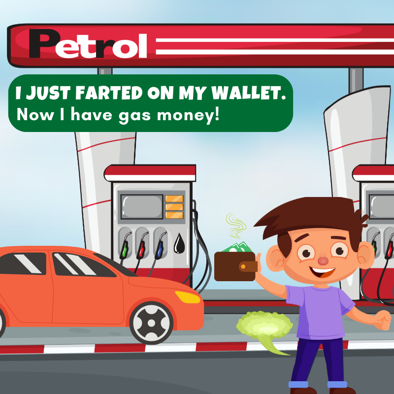 bumps_bottom's tweet photo. That's one way to get gas money!⛽💸

#BottomBumps #EddieAndTheBumps #Petrol #FartJoke #GasMoney #InterestingFact #MobileGame🤑 https://t.co/hiwQHUe3Q2