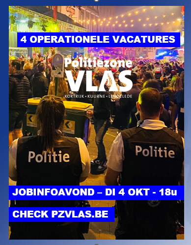 pzvlas's tweet photo. 👊Kom je in ons korps werken? We zoeken 4 nieuwe collega's❗️
▶️ 1 inspecteur in de afdeling Interventie
▶️1 inspecteur als Dispatcher
▶️1 hoofdinspecteur  in de afdeling Sociale Politie
▶️1 hoofdinspecteur in team Drugs bij de Recherche
Meer info: https://t.co/0RrPR8H8nh❗ https://t.co/snHtEJkewE