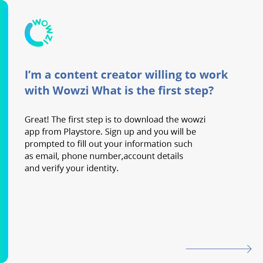 Wowzi_NG's tweet photo. Working with brands is a great way to boost your income as a creator!
Use these as a guide on how to understand the creator world at Wowzi. ✅
#creatoreconomy
#influencermarketing
#wowzitheworld https://t.co/2CR1WzCnEp