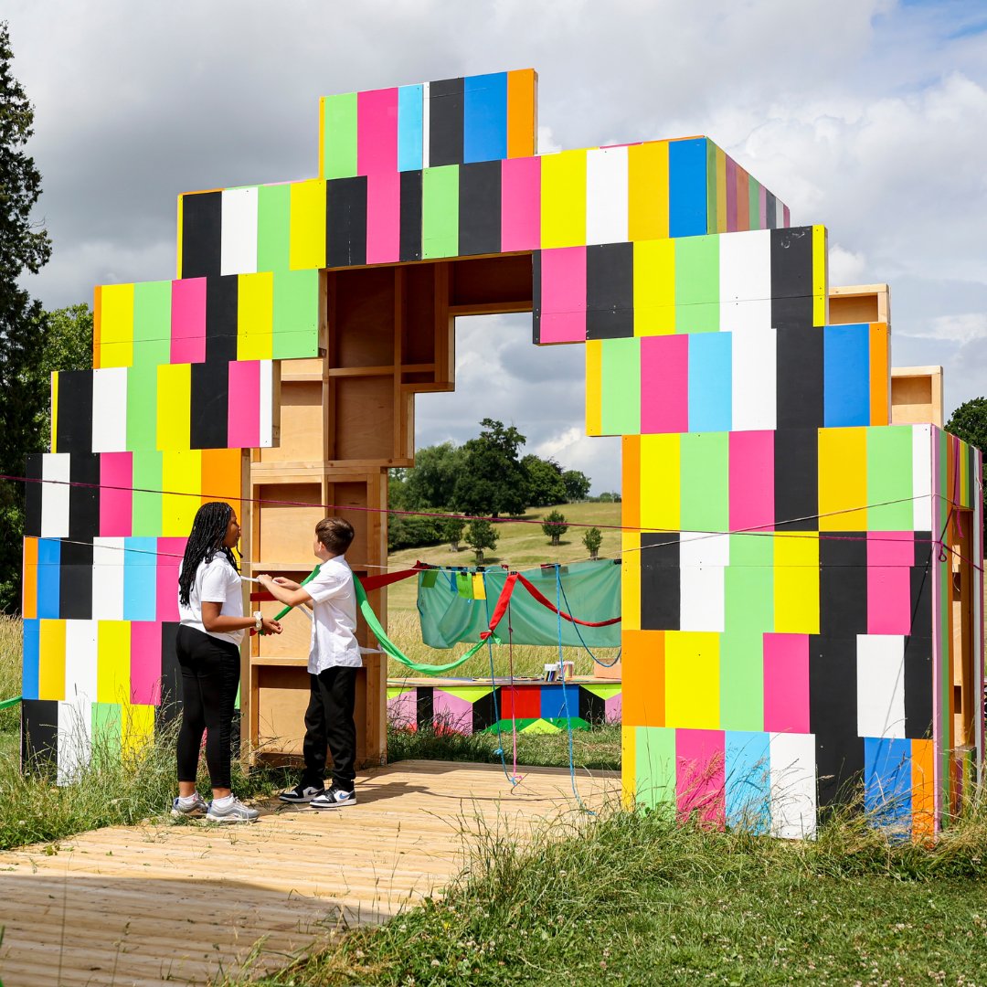 Join participatory artists Leap Then Look to explore colour, movement, pattern and shape in and around Morag Myerscough’s The Village, using the structure as a space for collective art making and play. 🌈
8 &amp; 9 October
Discover more: ow.ly/lm7W50KISy5