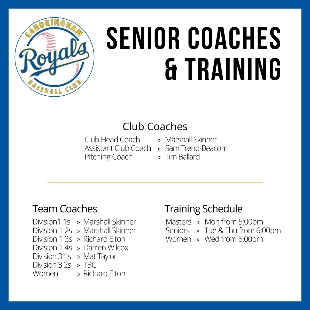 SandyRoyalsBC's tweet photo. The coaching roster and training schedule for the 2022/23 Summer Season is out! Register today at https://t.co/7kETCVdHlp https://t.co/V8lzbvF3Mj