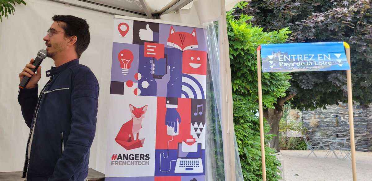 Ce matin, c'est meet-Up de rentrée à la Villa <a href="/AngersTech/">La French Tech Angers</a> avec
👓 <a href="/AgenceVirtualyz/">Agence Virtualyz</a>
💻 <a href="/FullSpeedAuto/">FullSpeedAutomation</a> 
🌿 <a href="/OpenLande/">OpenLande</a> #Angers
🖌 <a href="/StellaRebouh/">Stella</a> #83bis
🚪 Skyzup et sa #Skydor 

#AngersFrenchTech 🦊