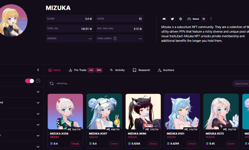 <a href="/MizukaNFT/">Mizuka (MINTING NOW!)</a> imagine pumping stolen collection
opensea.io/collection/0xg…🤨