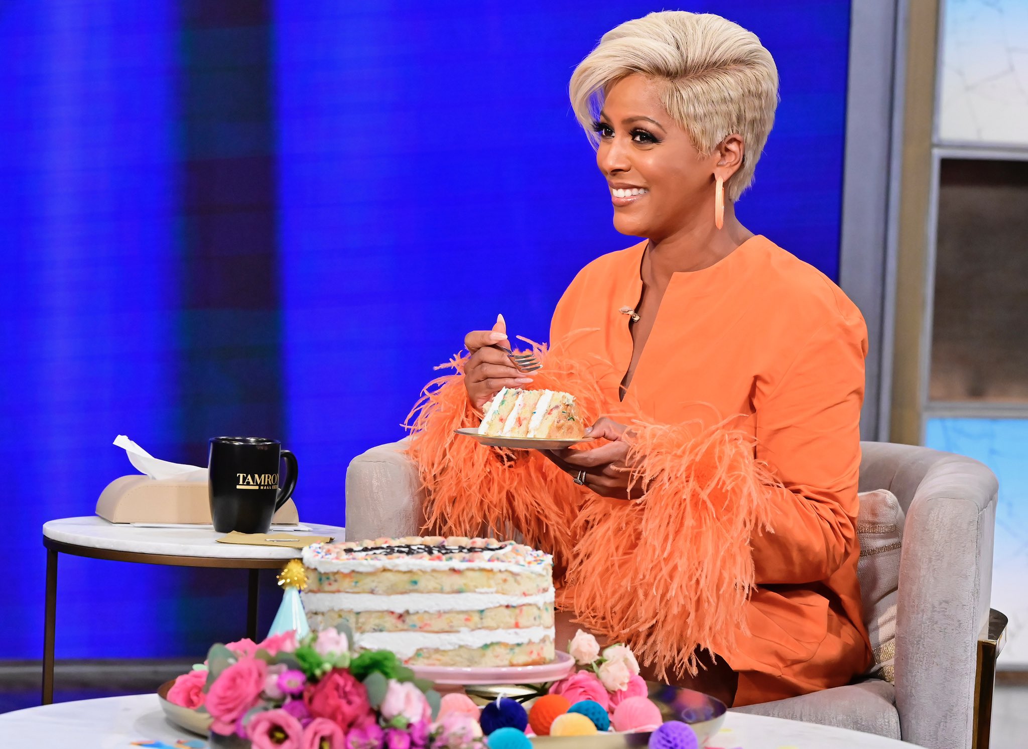 Tamron Hall on Twitter "I’ll have my cake and eat it too!! Because it’s MY BIRTHDAY. 52 and all